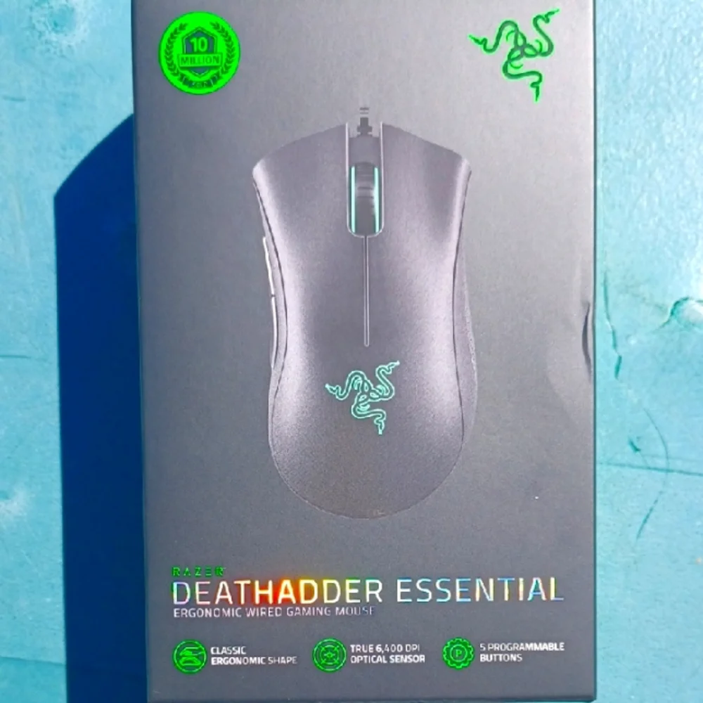Razer DeathAdder Essential Gaming Mouse, New In Sealed Box